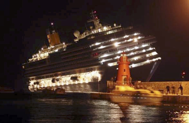  Accident of Italian Cruise Ship – 8 dead