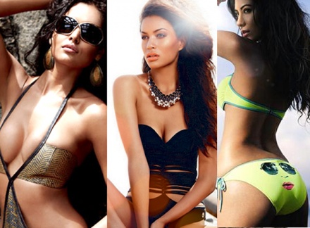 Sexy Bikini Babes on Kingfisher Calendar 2012