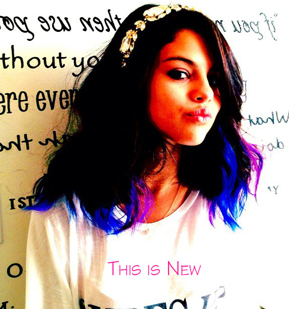 Selena-Gomez's-New-Purple-and-Blue