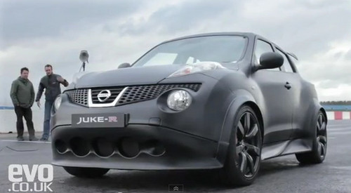 Evo Drives Nissan Juke-R