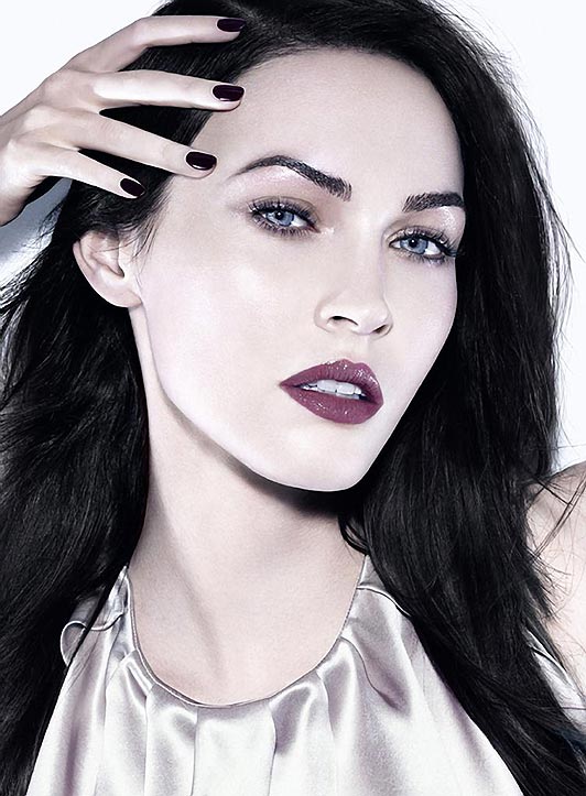 Megan Fox's Icy Armani Beauty Campaign
