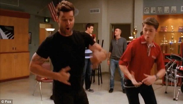 Ricky Martin's Latino dance moves