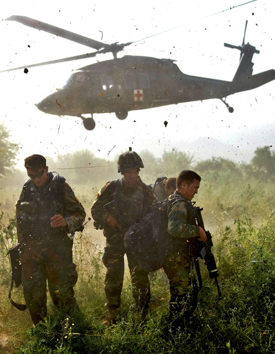 US Black Hawk Helicopter crashes in Afghanistan