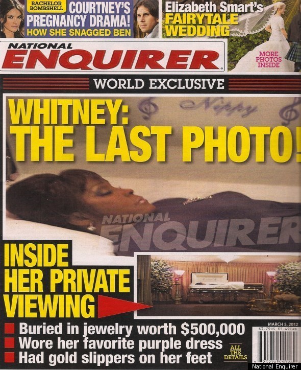 Whitney Houston's Coffin Whitney Houston's Coffin