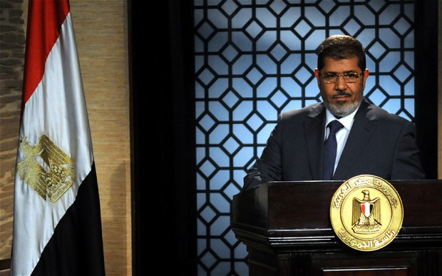 Egypt’s President-elect Mohamed Morsi