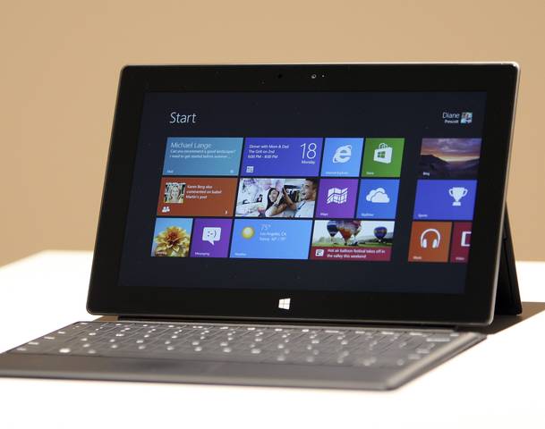 Microsoft unveils its first ever tablet in California