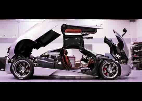 Inside Pagani Factory: The Huayra (Video)