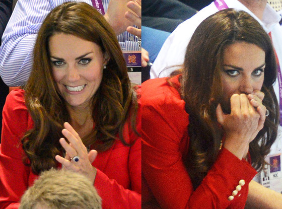 prince william and kate cheers for gb team