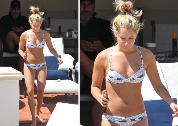 Ashley-Tisdale-Bikini looking sexy