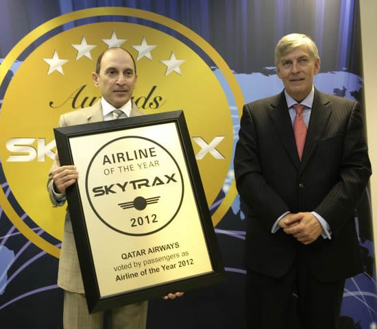 Qatar Airways is awarded World's Best Airline for the second consecutive year