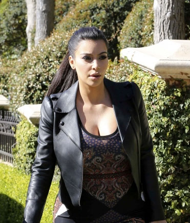 Pregnant Kim Kardashian 
