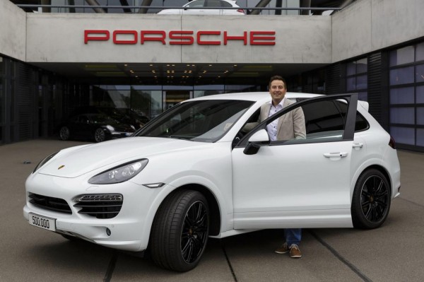 500,000th Porsche Cayenne