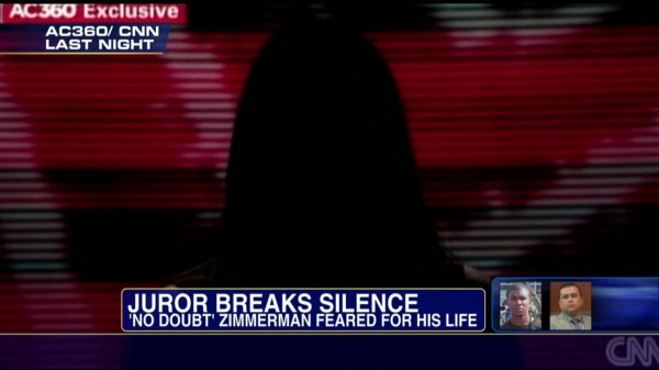 Zimmerman Verdict Fallout - Juror Speaks Out 