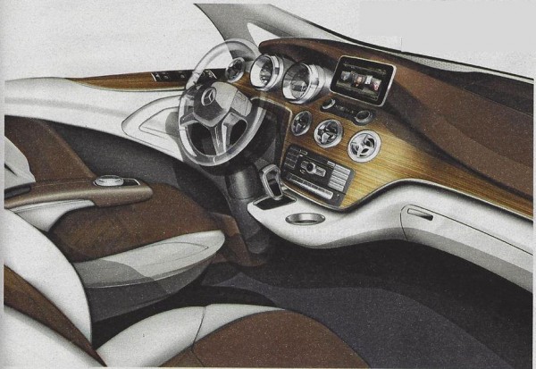 Official Sketches of 2014 Mercedes Viano Revealed